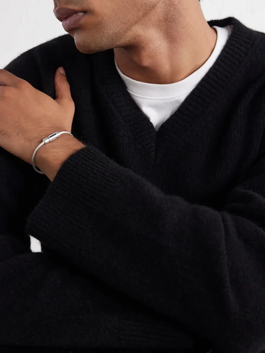 LE GRAMME 9g Sterling Silver Bracelet - Men | Thumbnail 2