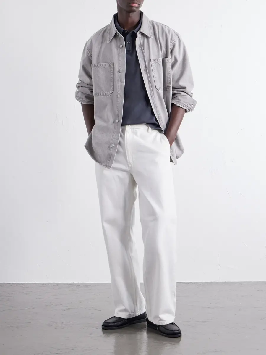 James Perse Slim-Fit Supima Cotton-Jersey Polo Shirt - Men | Thumbnail 2