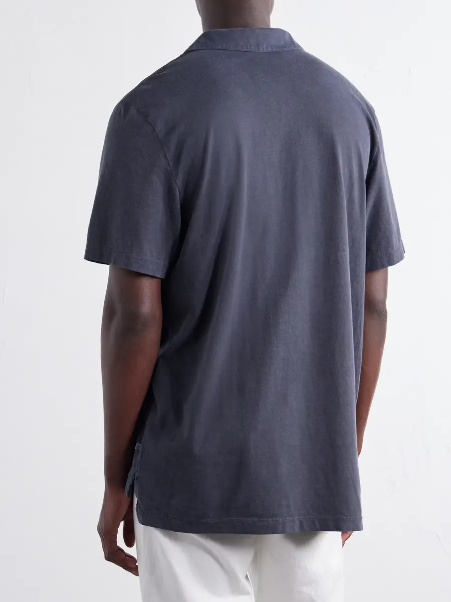 James Perse Slim-Fit Supima Cotton-Jersey Polo Shirt - Men | Thumbnail 4