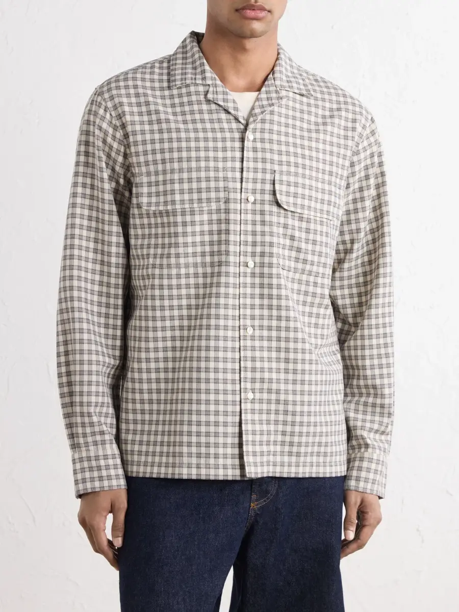 3sixteen Checked Cotton Shirt - Men | Thumbnail 3 3sixteen Checked Cotton Shirt - Men | Thumbnail 3