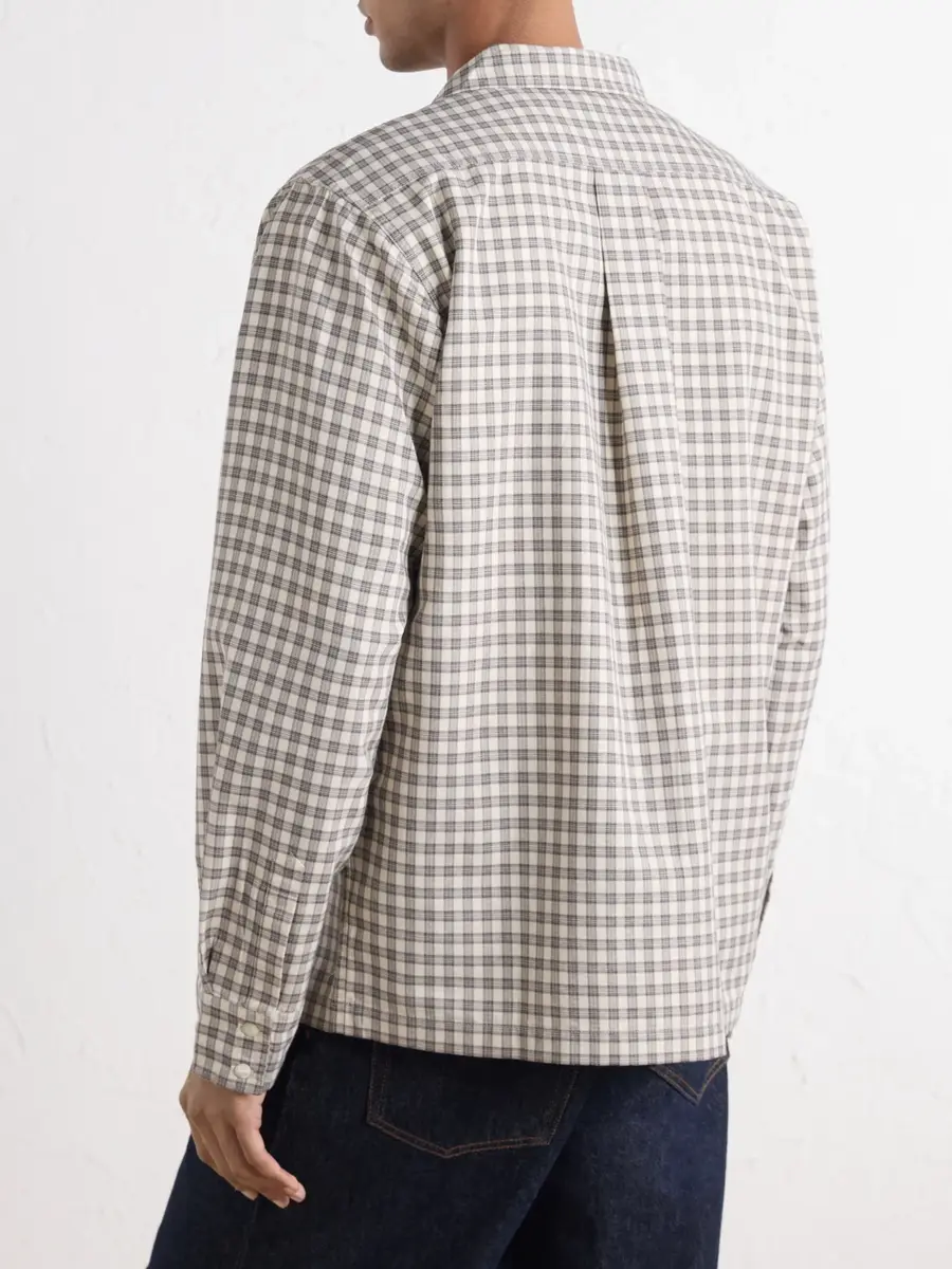 3sixteen Checked Cotton Shirt - Men | Thumbnail 4 3sixteen Checked Cotton Shirt - Men | Thumbnail 4