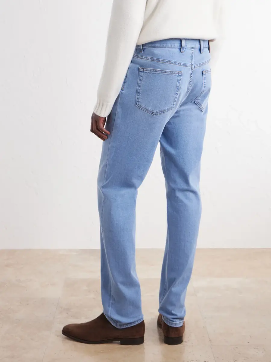 Zegna Roccia Slim-Fit Straight-Leg Jeans - Men | Thumbnail 4 Zegna Roccia Slim-Fit Straight-Leg Jeans - Men | Thumbnail 4