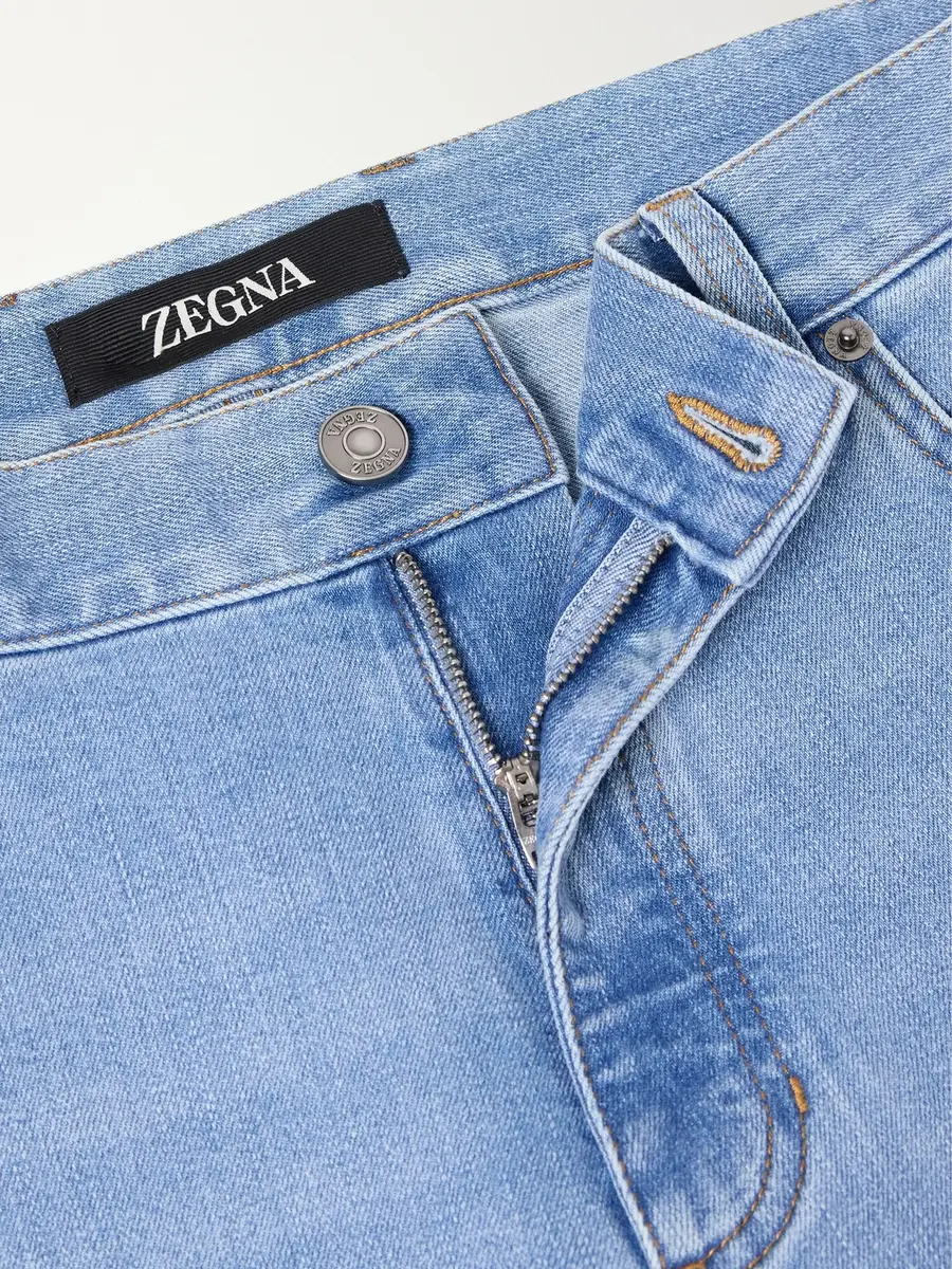 Zegna Roccia Slim-Fit Straight-Leg Jeans - Men | Thumbnail 6 Zegna Roccia Slim-Fit Straight-Leg Jeans - Men | Thumbnail 6
