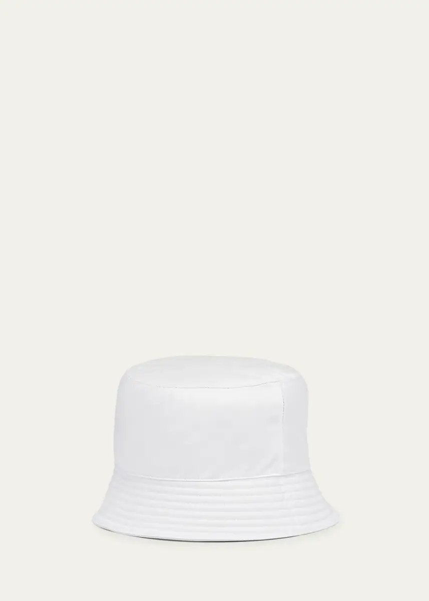 Prada Men's Nylon Bucket Hat | Thumbnail 5 Prada Men's Nylon Bucket Hat | Thumbnail 5