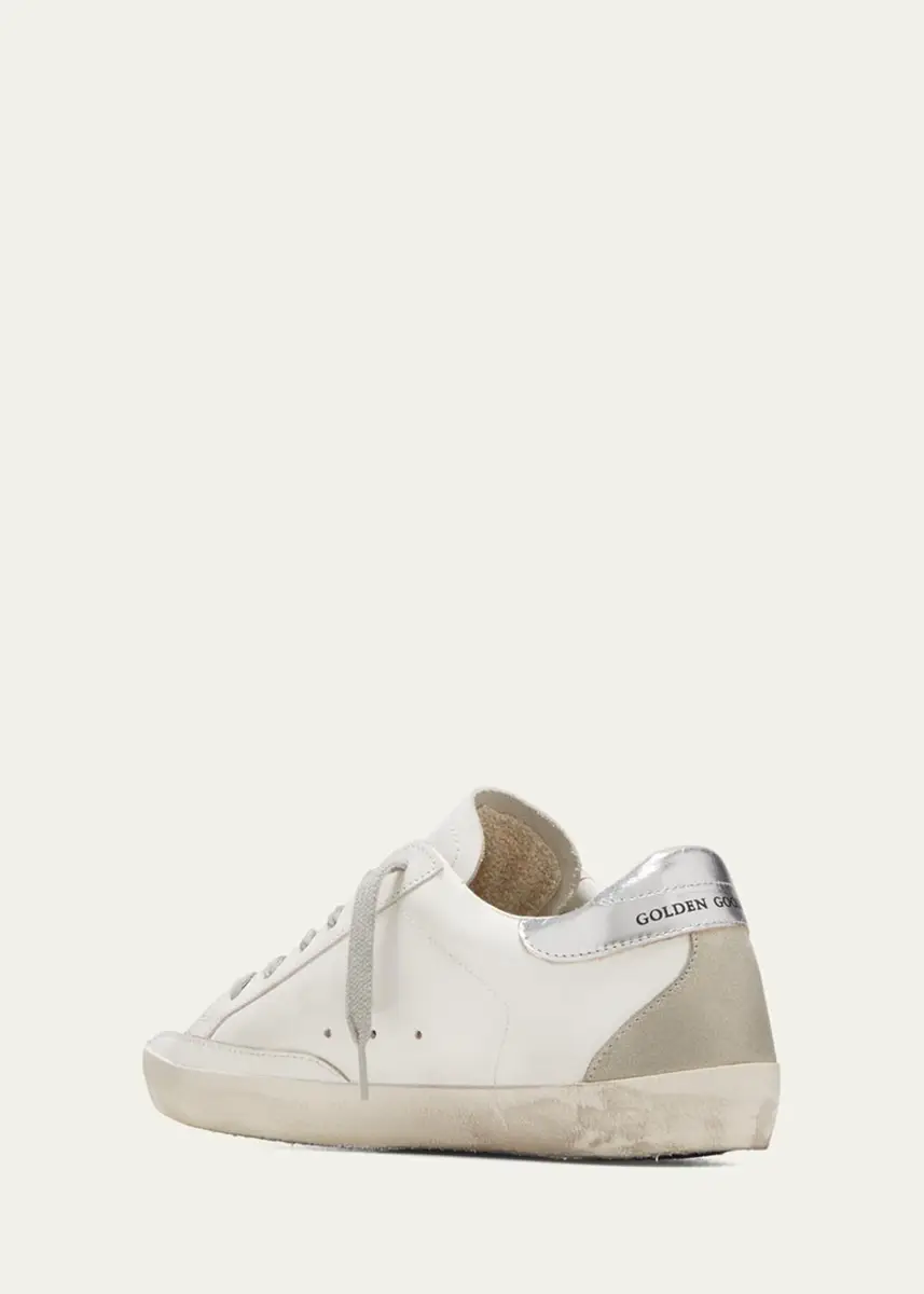 Golden Goose Super-Star Mixed Leather Sneakers | Thumbnail 2 Golden Goose Super-Star Mixed Leather Sneakers | Thumbnail 2