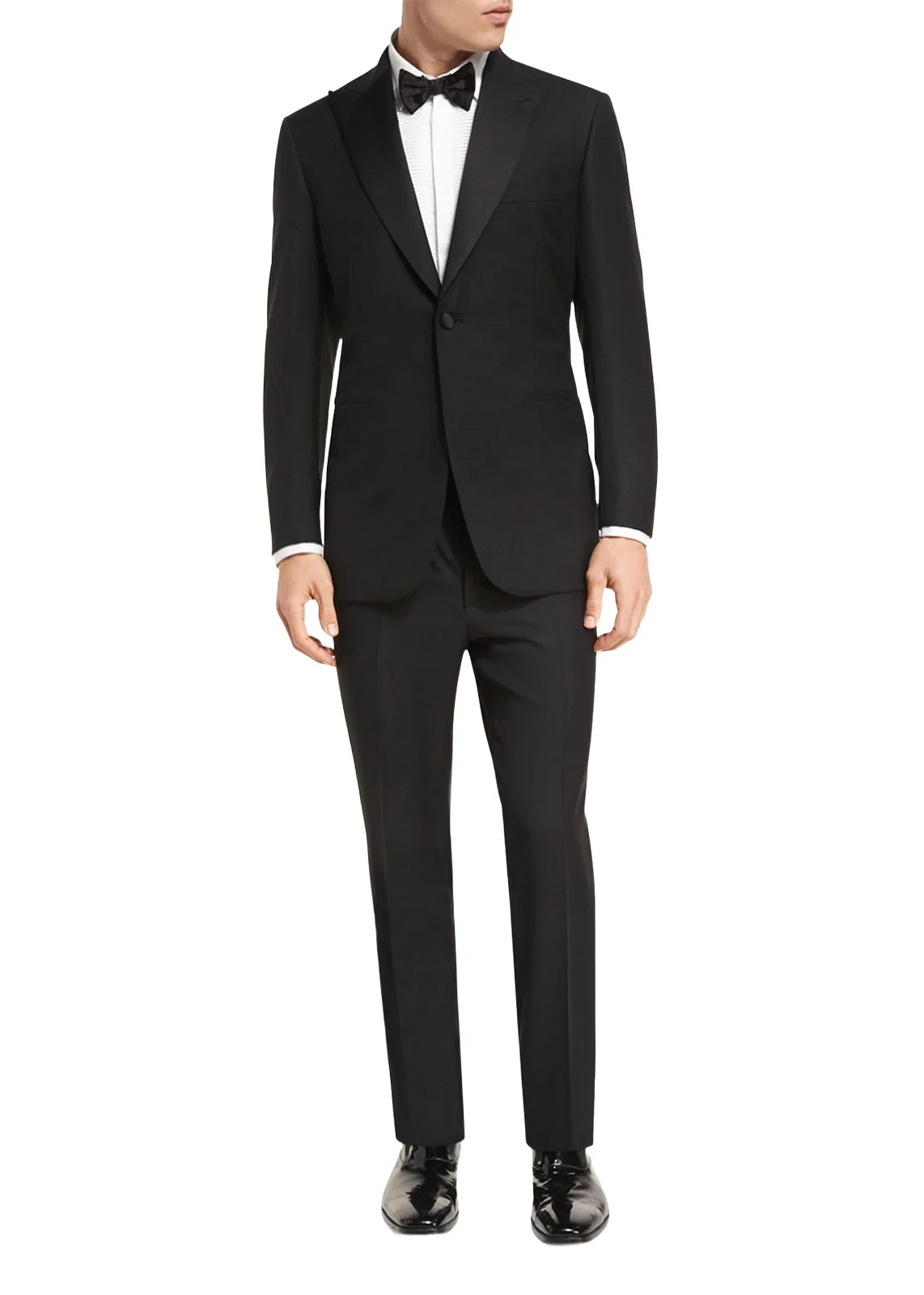 Two-Piece Wool Tuxedo Suit
