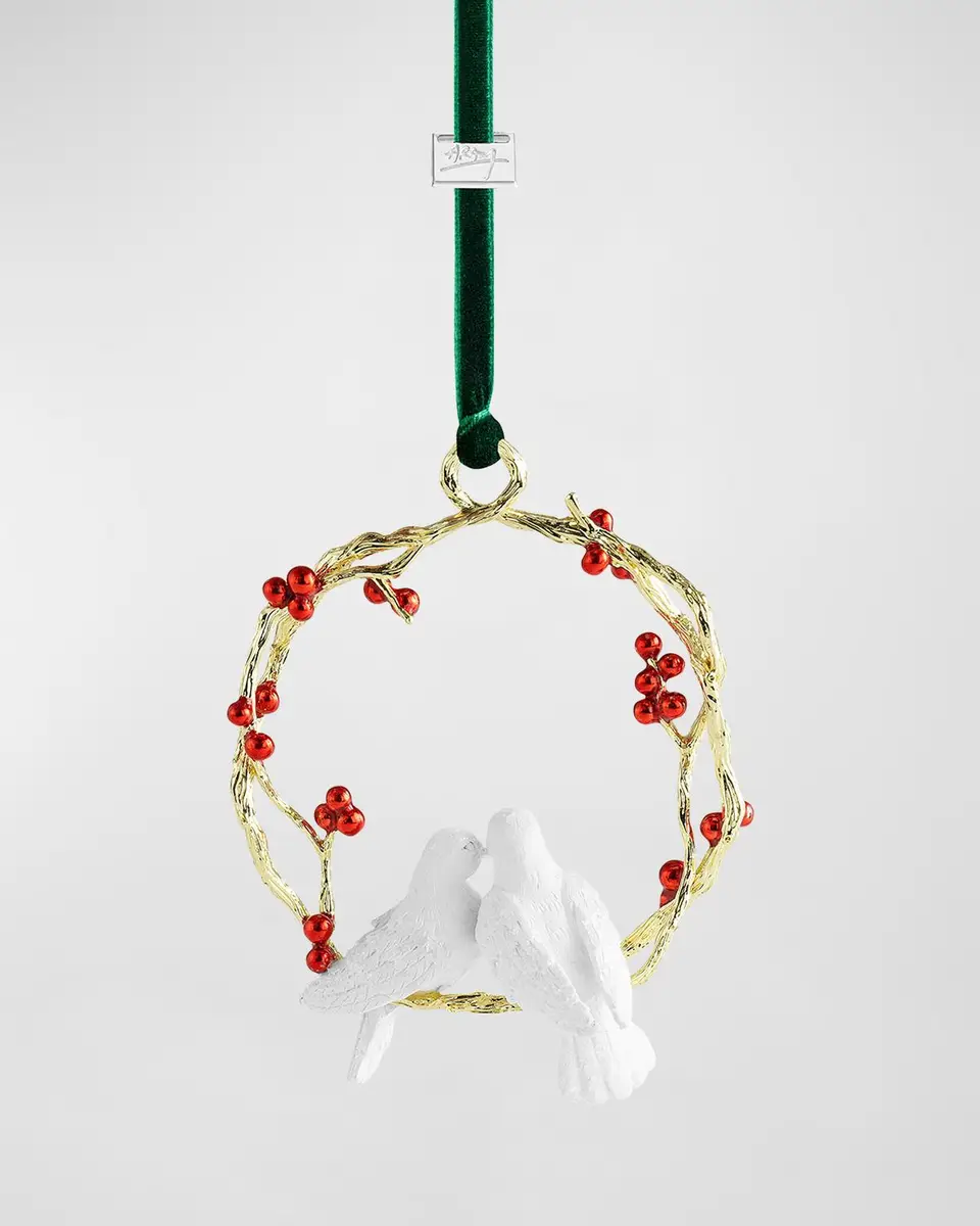Michael Aram Turtle Dove Christmas Ornament | Thumbnail 2 Michael Aram Turtle Dove Christmas Ornament | Thumbnail 2