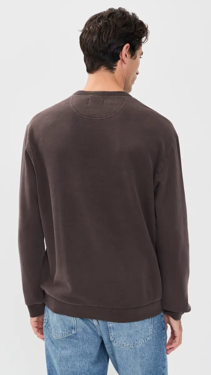 Marine Layer Relaxed Cloud 9 Fleece Crew Neck Sweatshirt | Thumbnail 3 Marine Layer Relaxed Cloud 9 Fleece Crew Neck Sweatshirt | Thumbnail 3