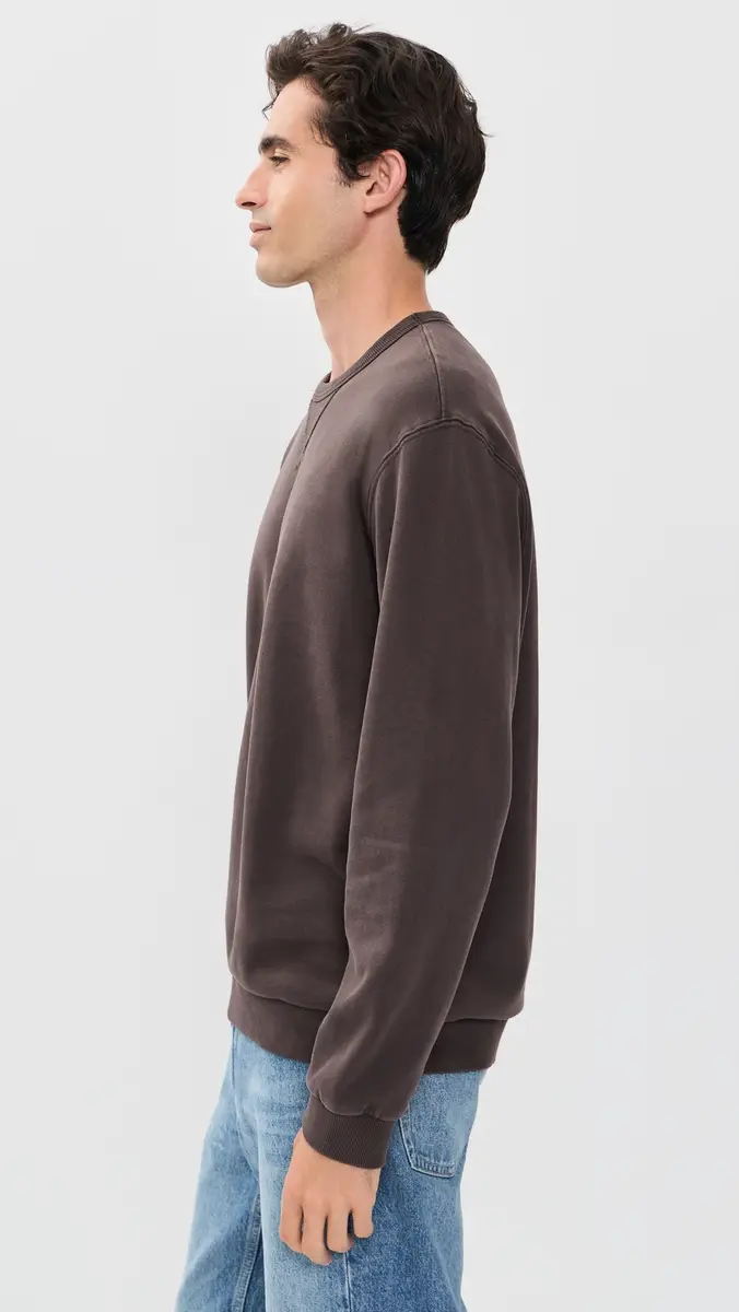 Marine Layer Relaxed Cloud 9 Fleece Crew Neck Sweatshirt | Thumbnail 4 Marine Layer Relaxed Cloud 9 Fleece Crew Neck Sweatshirt | Thumbnail 4