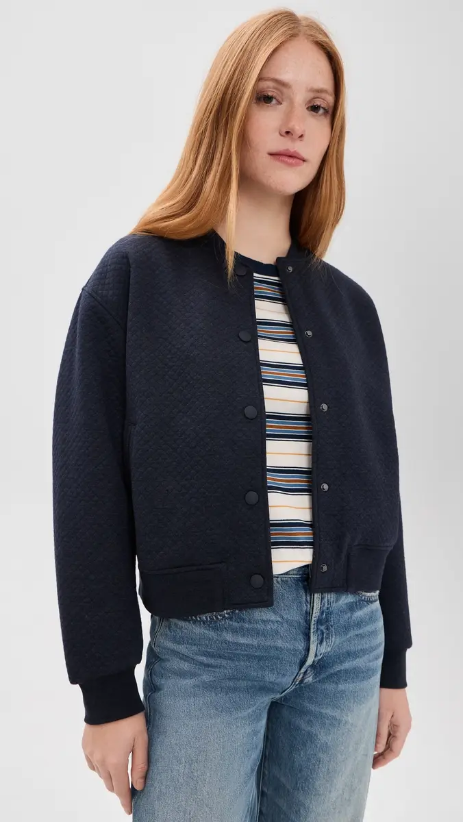 Marine Layer Corbet Quilted Bomber Jacket | Thumbnail 2 Marine Layer Corbet Quilted Bomber Jacket | Thumbnail 2
