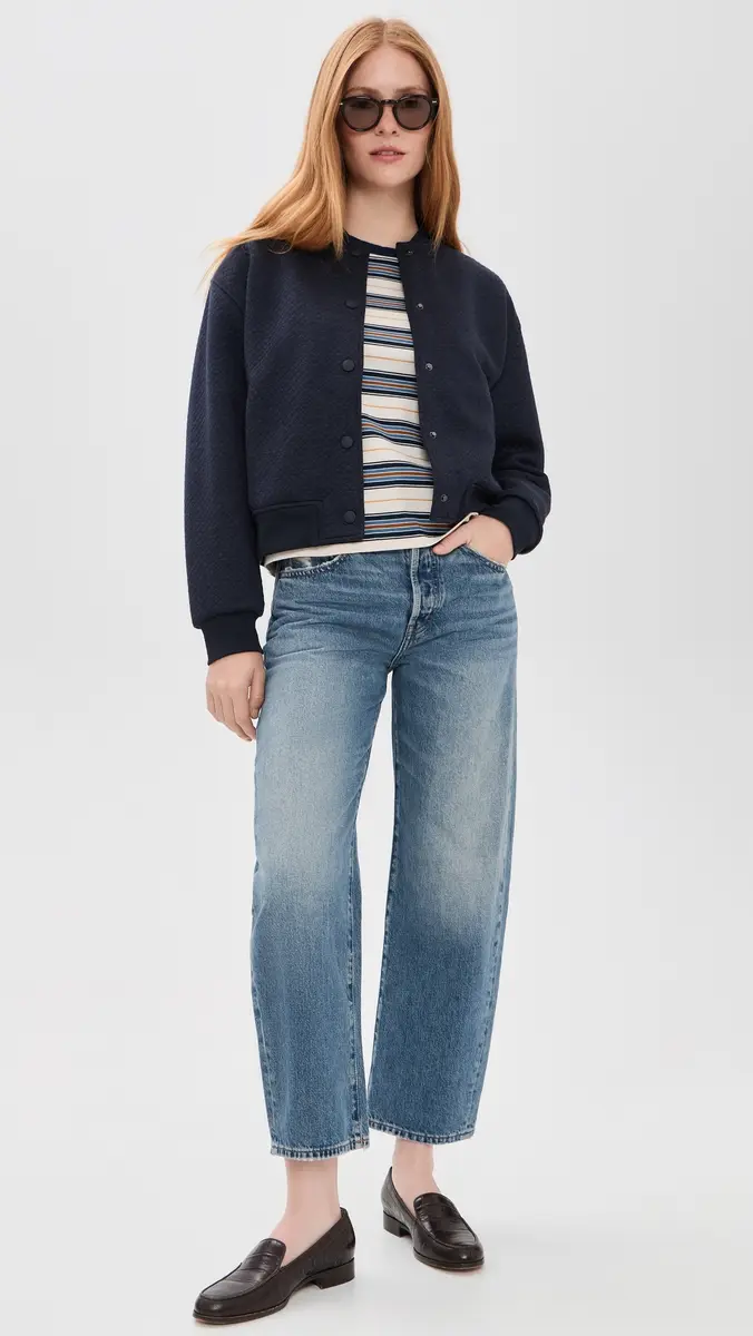 Marine Layer Corbet Quilted Bomber Jacket | Thumbnail 5 Marine Layer Corbet Quilted Bomber Jacket | Thumbnail 5