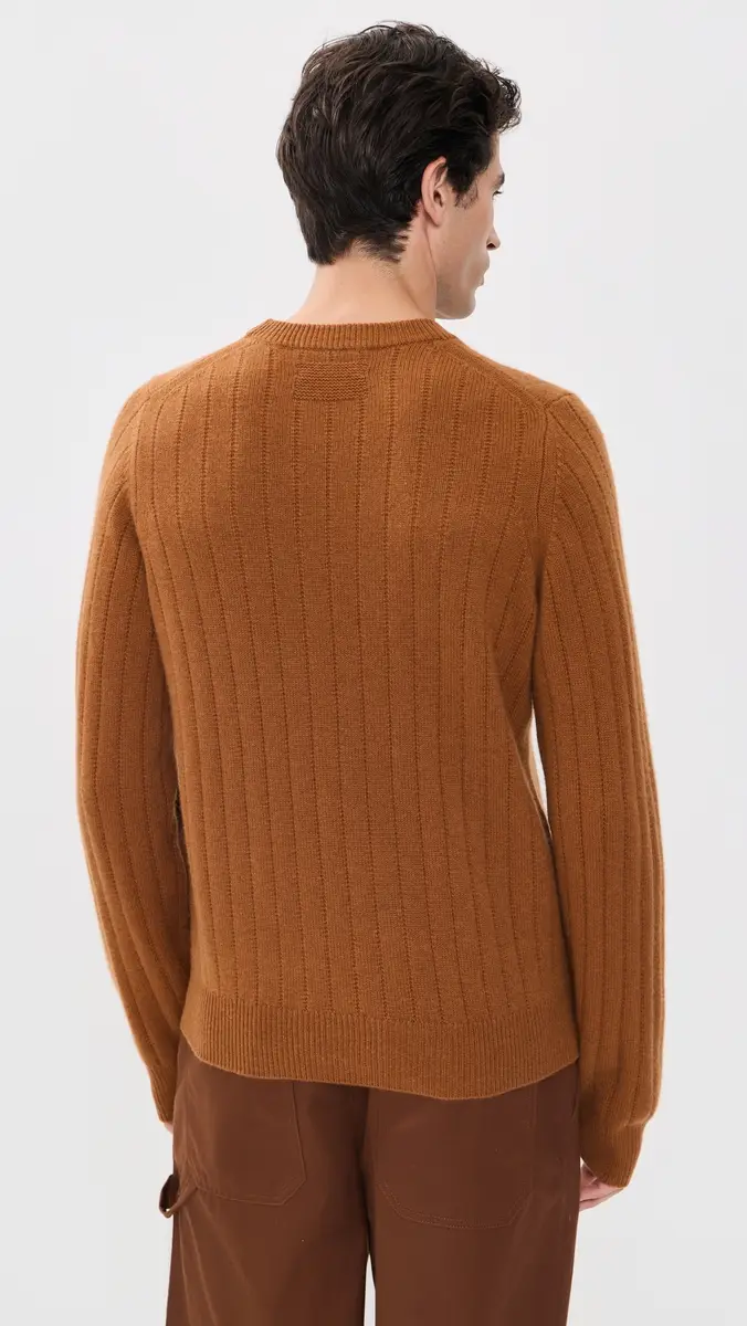 Guest In Residence Rib Allday Cashmere Crew Sweater | Thumbnail 3