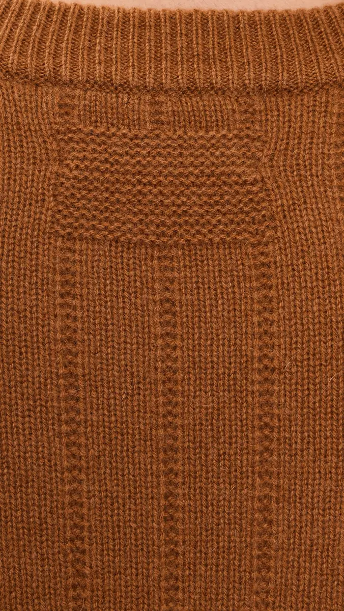 Guest In Residence Rib Allday Cashmere Crew Sweater | Thumbnail 6