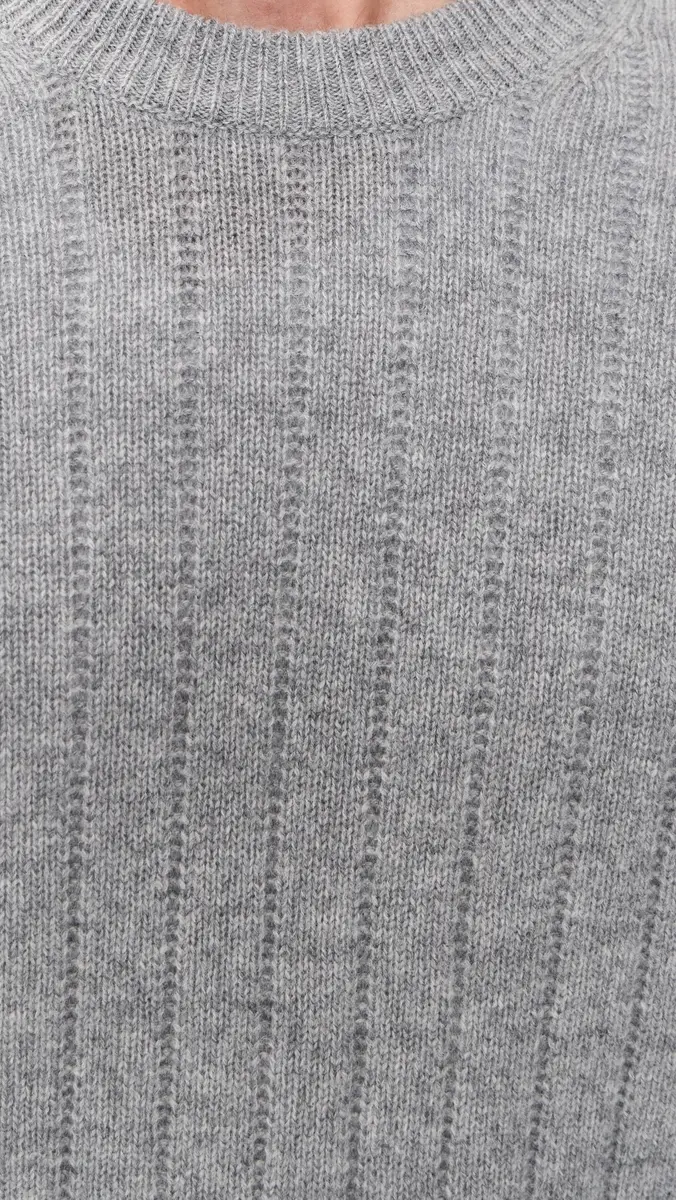 Guest In Residence Rib Allday Cashmere Crew Sweater | Thumbnail 6