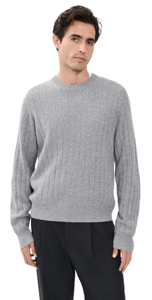 Guest In Residence Rib Allday Cashmere Crew Sweater