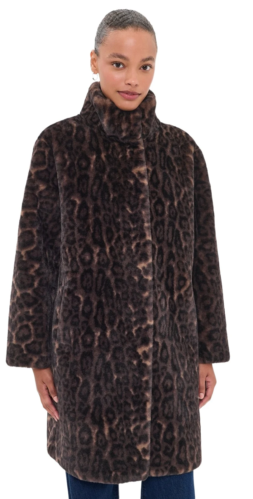 Apparis Blair Leopard Coat