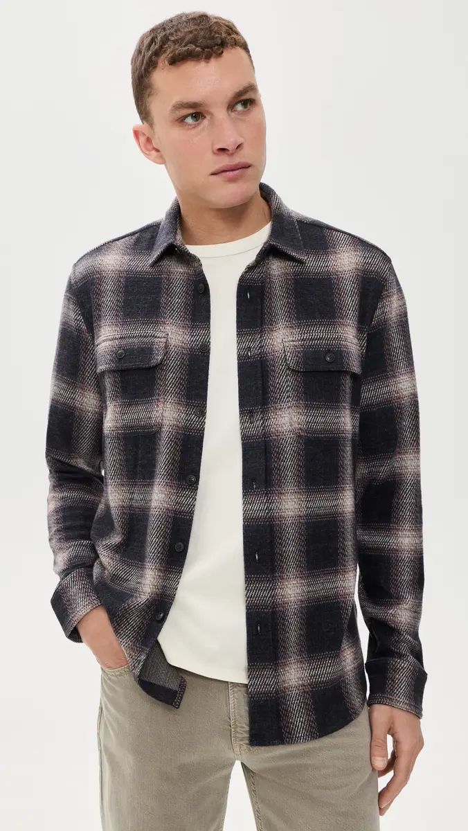 Faherty Legend Sweater Shacket | Thumbnail 2 Faherty Legend Sweater Shacket | Thumbnail 2
