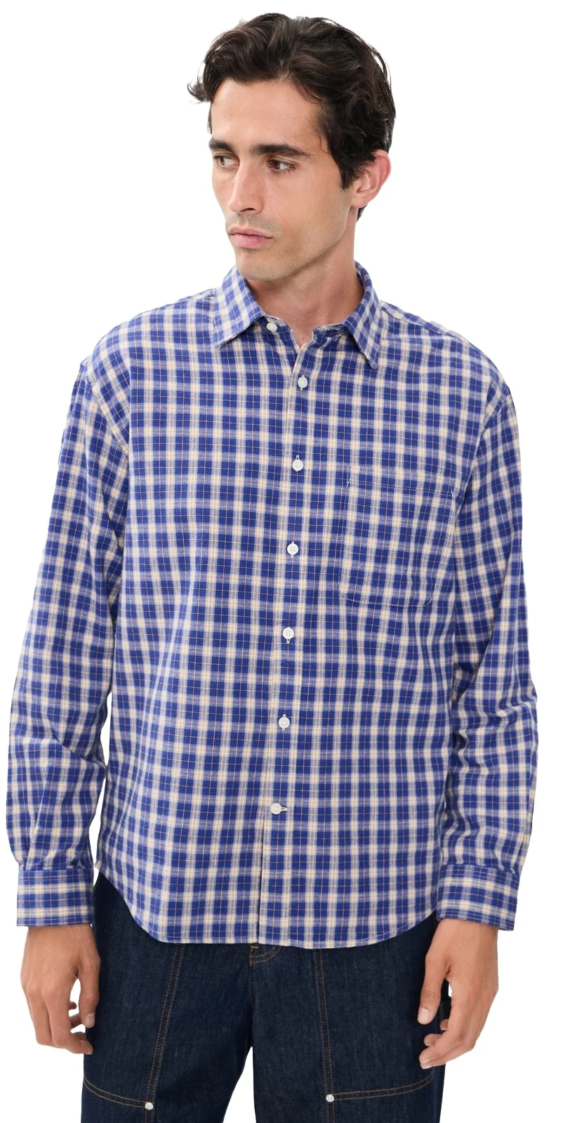 Deon Check Button Down Shirt Deon Check Button Down Shirt