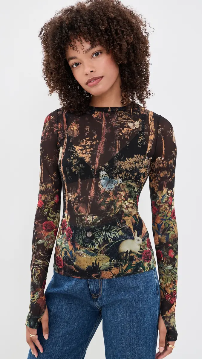 Alice + Olivia Delaina Top | Thumbnail 2 Alice + Olivia Delaina Top | Thumbnail 2