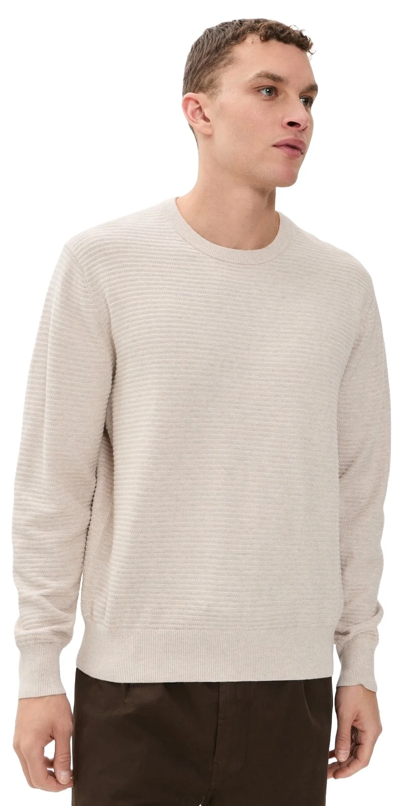 Core Cotton Long Sleeve Crew