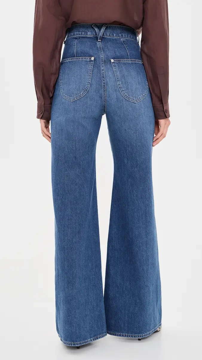 Veronica Beard Jean Grant Western Stitch Jeans | Thumbnail 3 Veronica Beard Jean Grant Western Stitch Jeans | Thumbnail 3