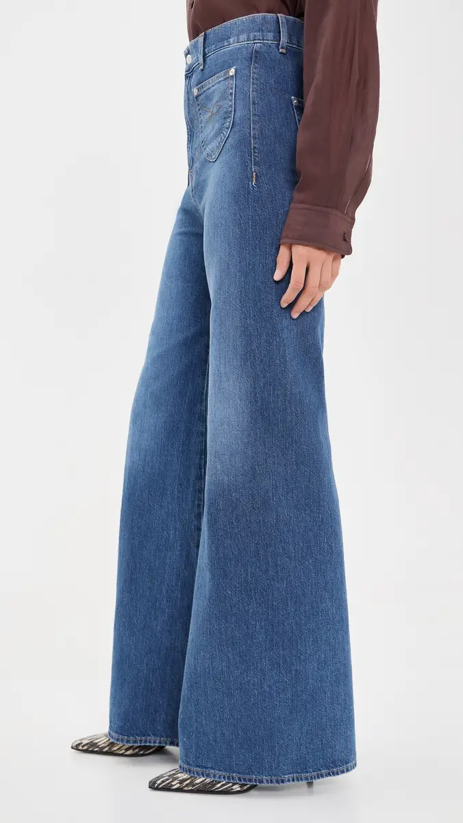 Veronica Beard Jean Grant Western Stitch Jeans | Thumbnail 4 Veronica Beard Jean Grant Western Stitch Jeans | Thumbnail 4