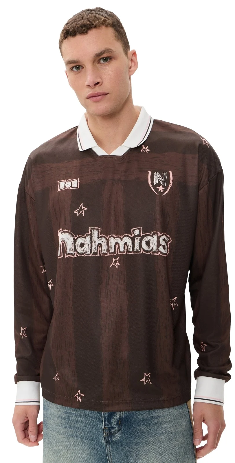 Scribble Long Sleeve Soccer Jersey