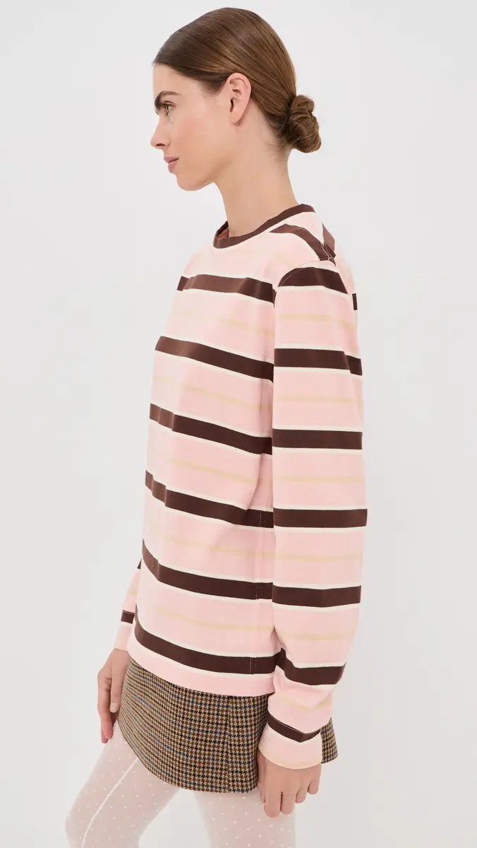 Tanner Fletcher Flynn Striped Long Sleeve Tee | Thumbnail 4 Tanner Fletcher Flynn Striped Long Sleeve Tee | Thumbnail 4