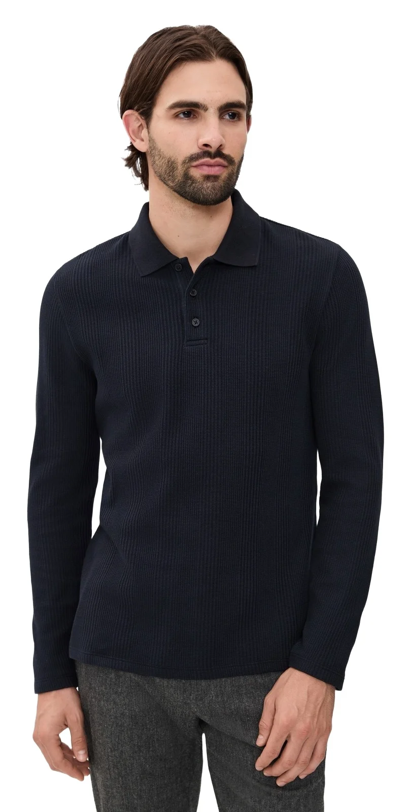 Variegated Texture Polo Variegated Texture Polo