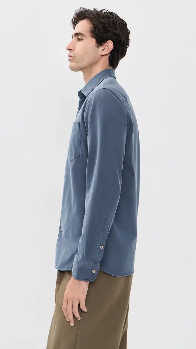 Faherty Costa Pique Shirt | Thumbnail 4 Faherty Costa Pique Shirt | Thumbnail 4