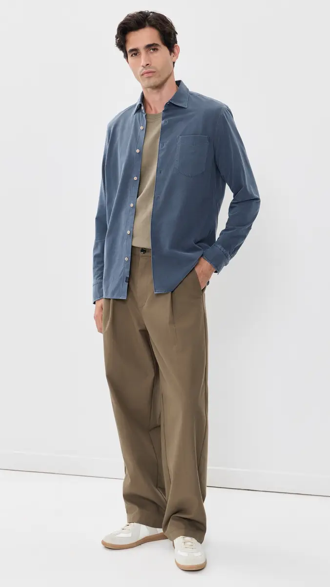 Faherty Costa Pique Shirt | Thumbnail 5 Faherty Costa Pique Shirt | Thumbnail 5