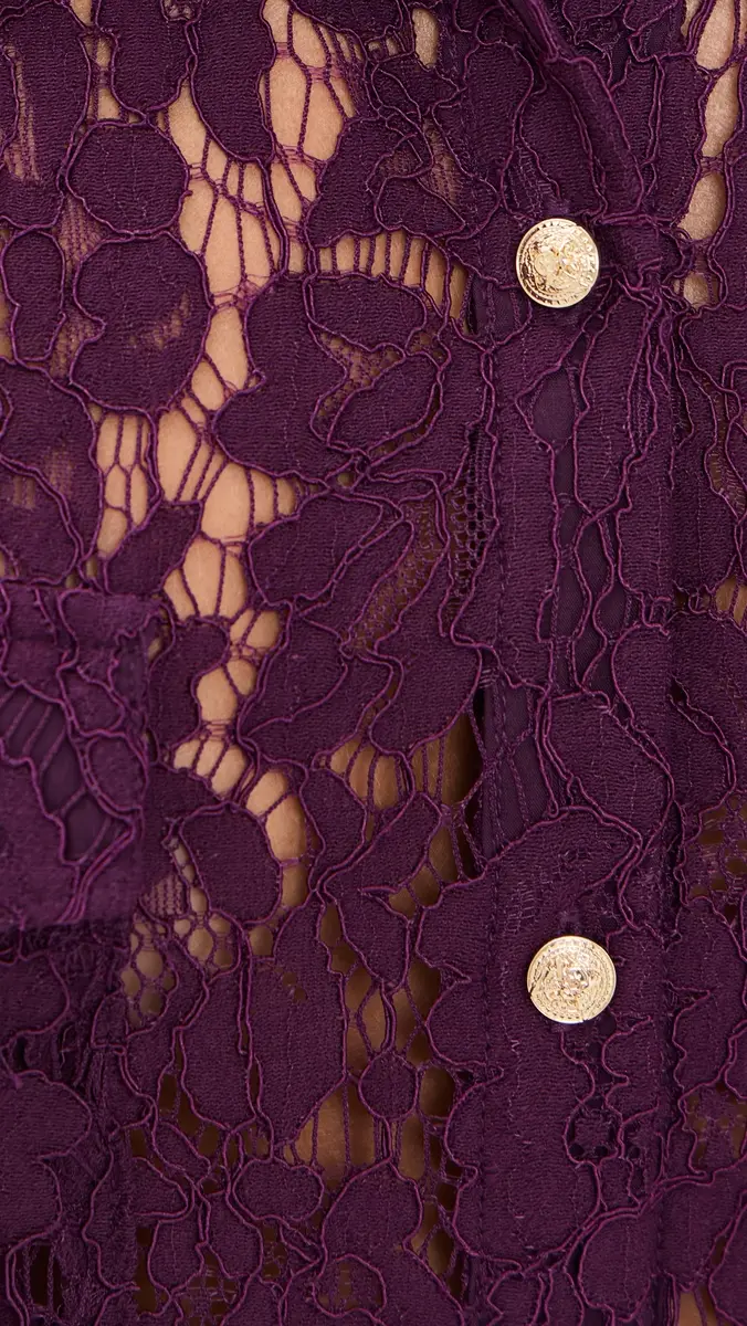 Generation Love Mikaelle Lace Button Down Shirt | Thumbnail 6 Generation Love Mikaelle Lace Button Down Shirt | Thumbnail 6