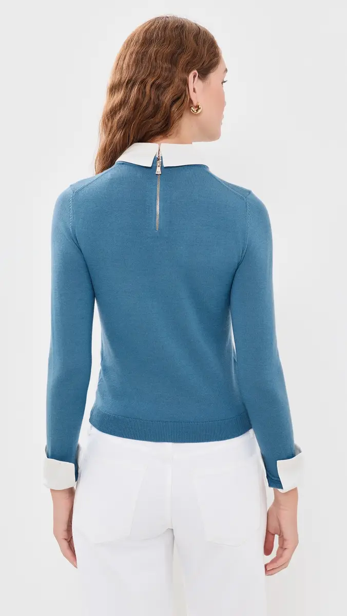 Alice + Olivia Porla Collared Sweater | Thumbnail 3 Alice + Olivia Porla Collared Sweater | Thumbnail 3