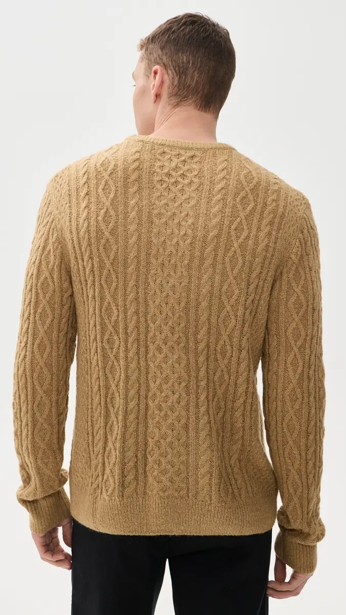Rhythm Mohair Fishermans Knit Sweater | Thumbnail 3 Rhythm Mohair Fishermans Knit Sweater | Thumbnail 3