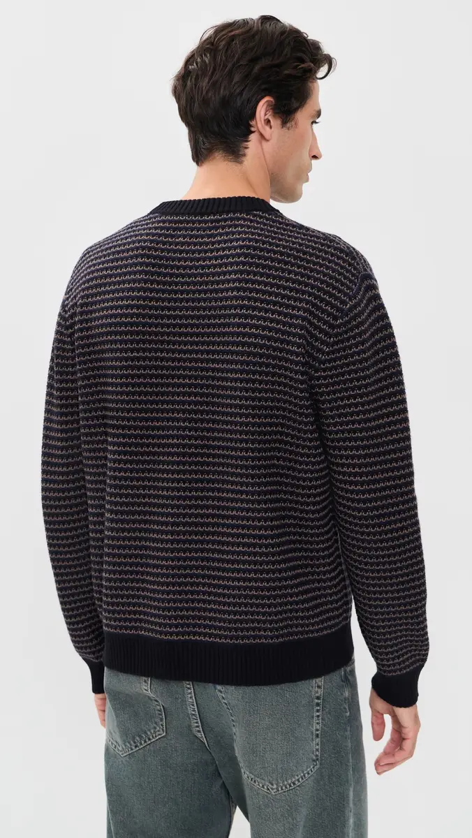 NN07 Russell Textured Stripe Sweater | Thumbnail 3 NN07 Russell Textured Stripe Sweater | Thumbnail 3