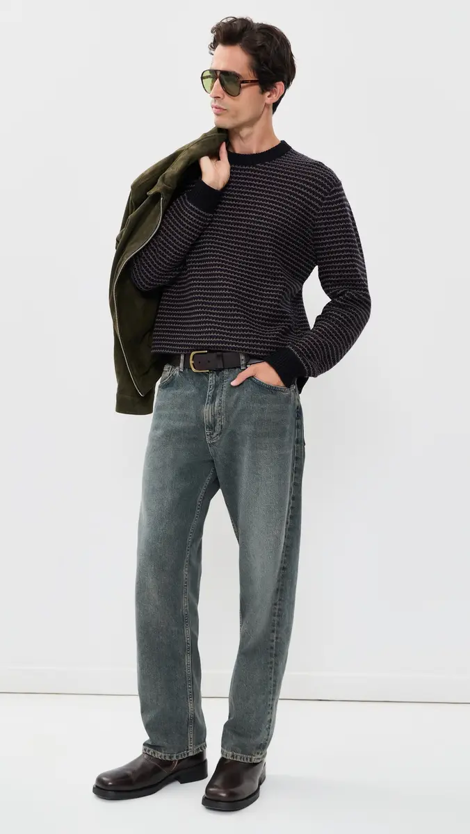 NN07 Russell Textured Stripe Sweater | Thumbnail 5 NN07 Russell Textured Stripe Sweater | Thumbnail 5