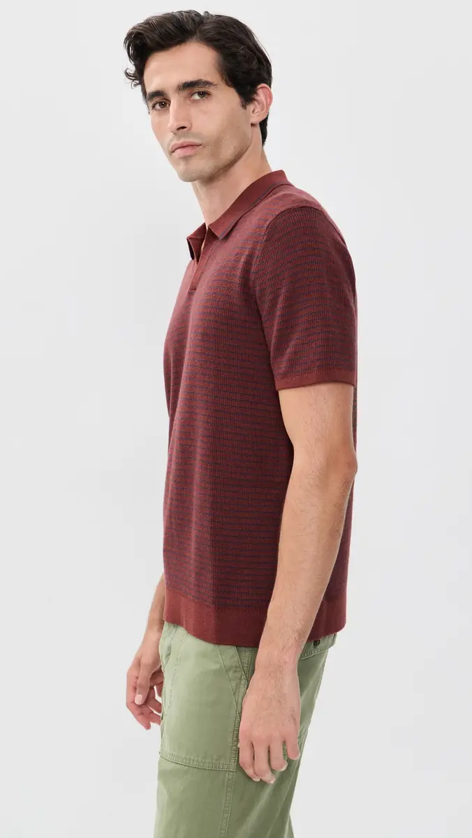 Marine Layer Greyson Sweater Polo | Thumbnail 4 Marine Layer Greyson Sweater Polo | Thumbnail 4