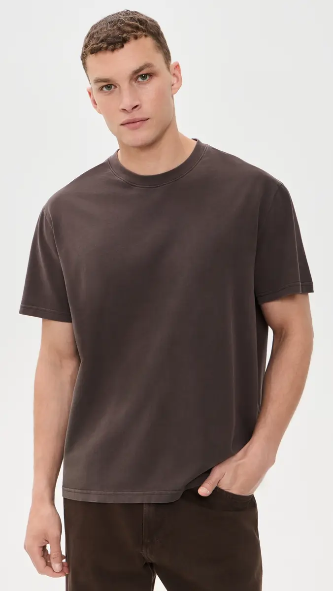 Marine Layer Relaxed Cloud 9 Sueded Jersey Tee | Thumbnail 2 Marine Layer Relaxed Cloud 9 Sueded Jersey Tee | Thumbnail 2