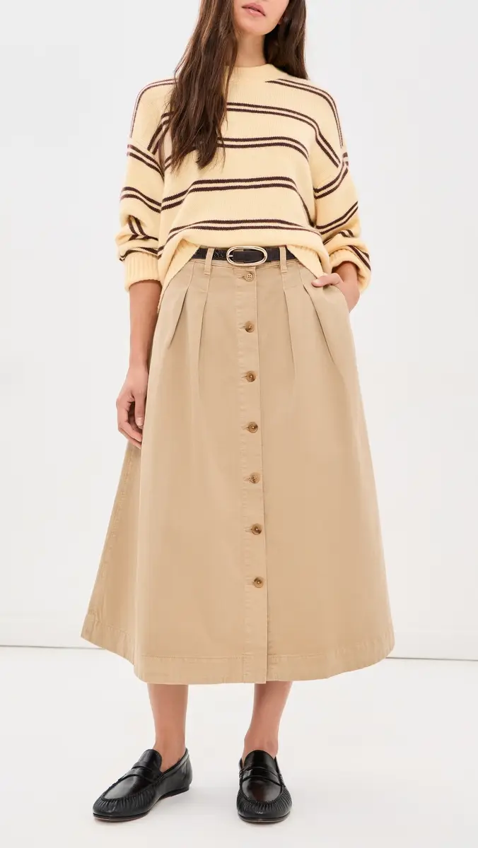 Faherty Seafarer Chino Skirt | Thumbnail 5
