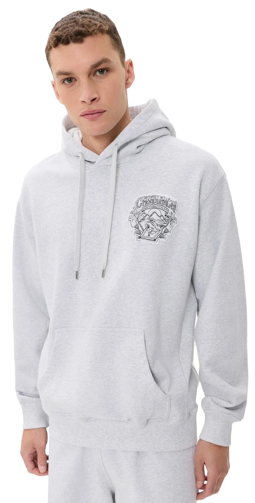 Eveil Ancestral Applique Classic Hoodie Eveil Ancestral Applique Classic Hoodie