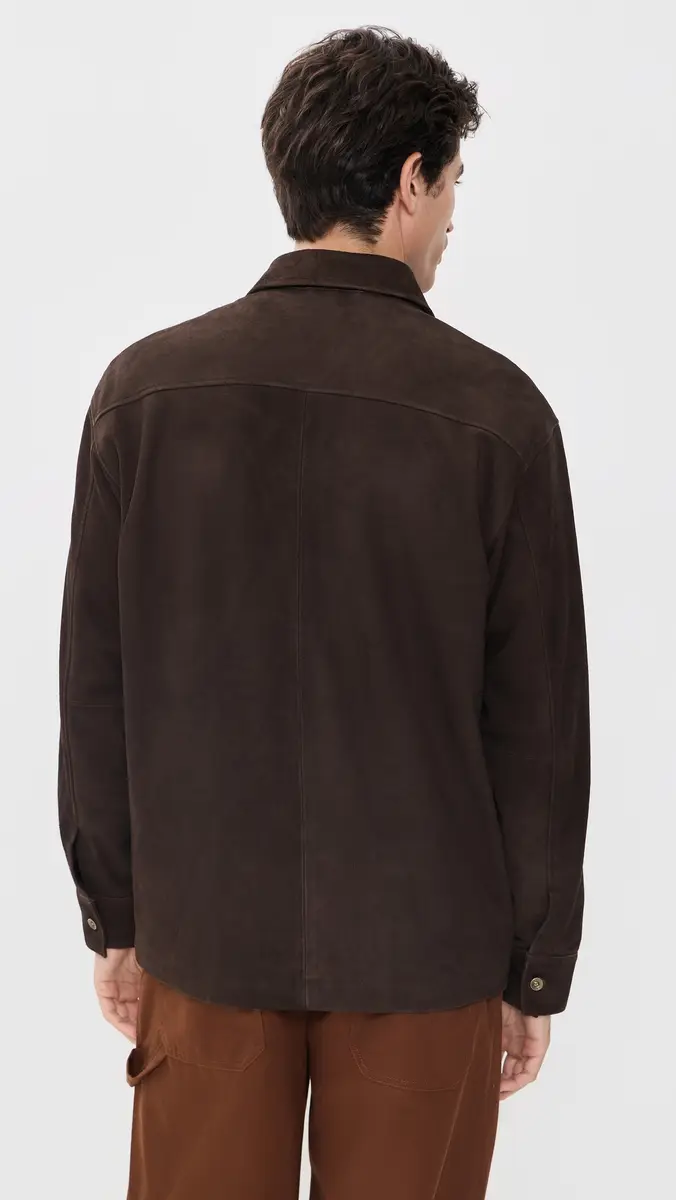 NN07 Freddy Suede Overshirt | Thumbnail 3