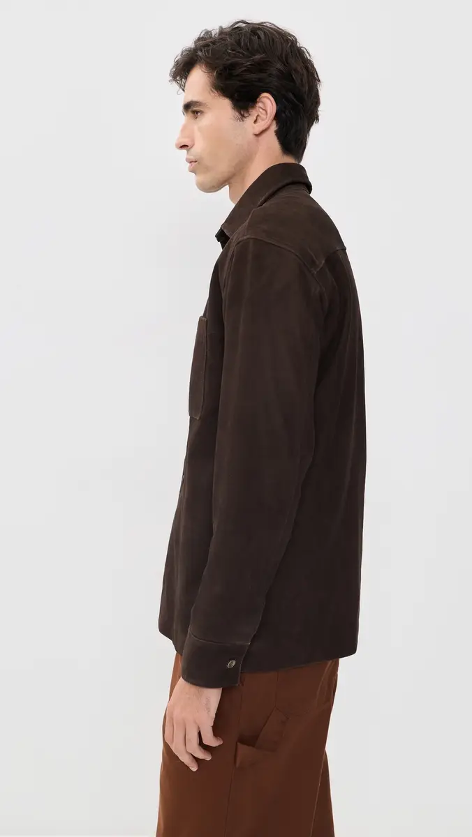 NN07 Freddy Suede Overshirt | Thumbnail 4
