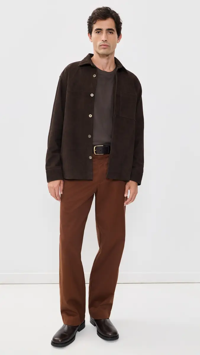 NN07 Freddy Suede Overshirt | Thumbnail 5