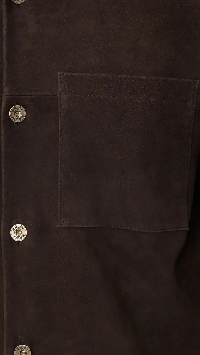 NN07 Freddy Suede Overshirt | Thumbnail 6