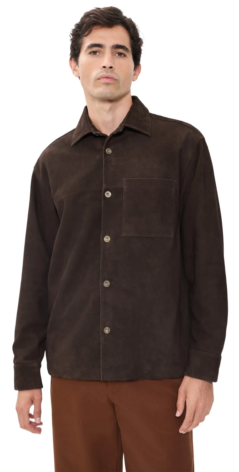 NN07 Freddy Suede Overshirt
