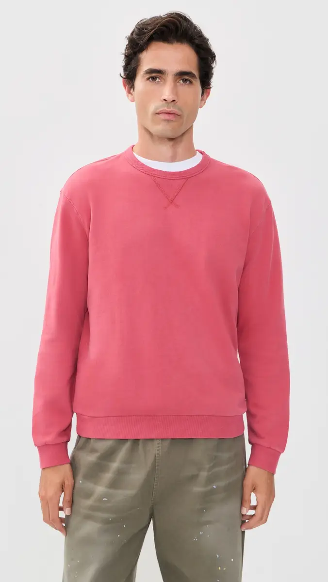Marine Layer Relaxed Cloud 9 Fleece Crewneck Sweatshirt | Thumbnail 2 Marine Layer Relaxed Cloud 9 Fleece Crewneck Sweatshirt | Thumbnail 2