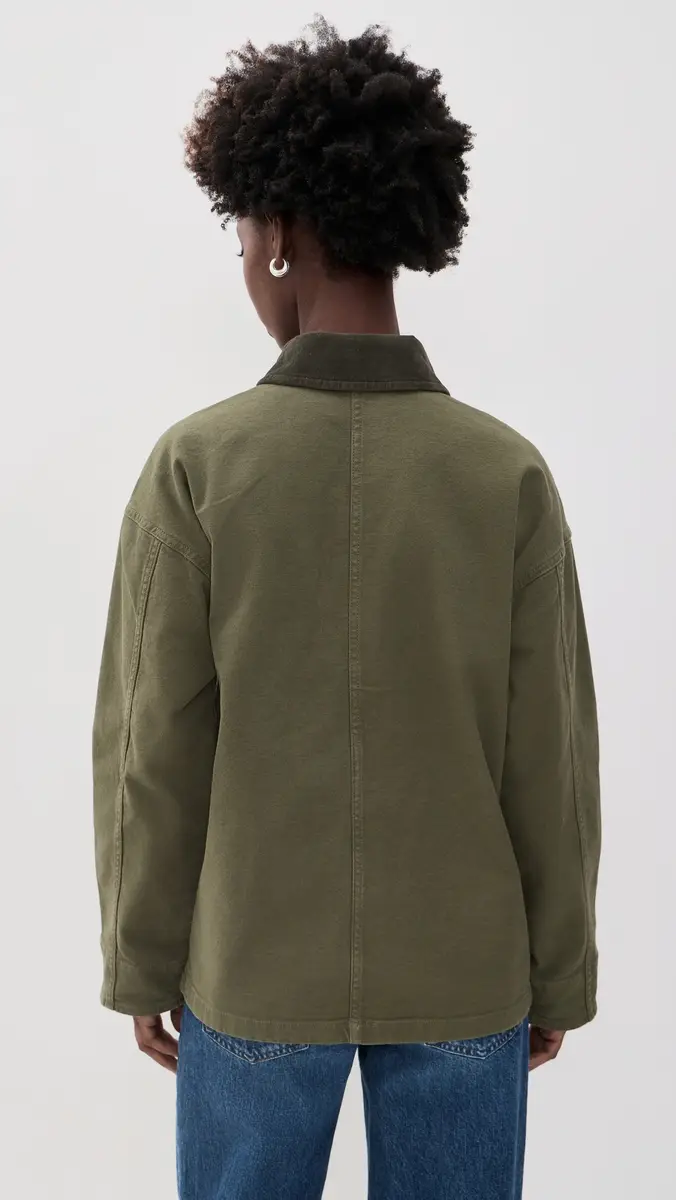 Faherty Sunwashed Canvas Barn Jacket | Thumbnail 4 Faherty Sunwashed Canvas Barn Jacket | Thumbnail 4