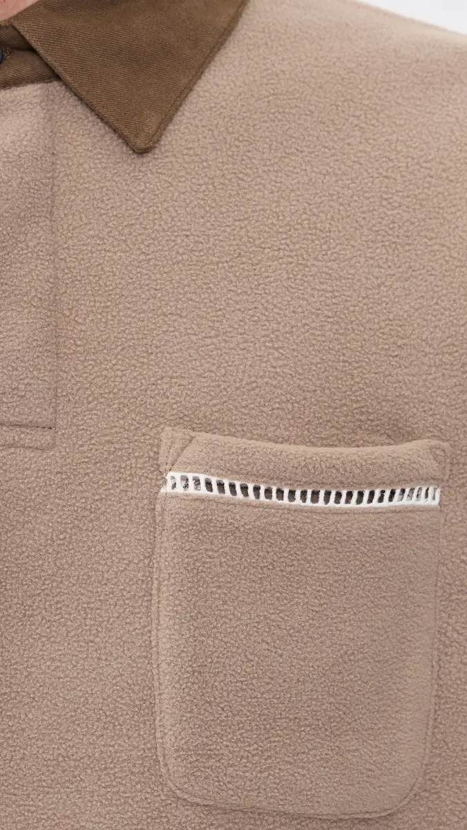 Rhythm Ladder Polar Polo Sweater | Thumbnail 6 Rhythm Ladder Polar Polo Sweater | Thumbnail 6