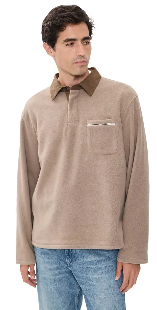 Rhythm Ladder Polar Polo Sweater