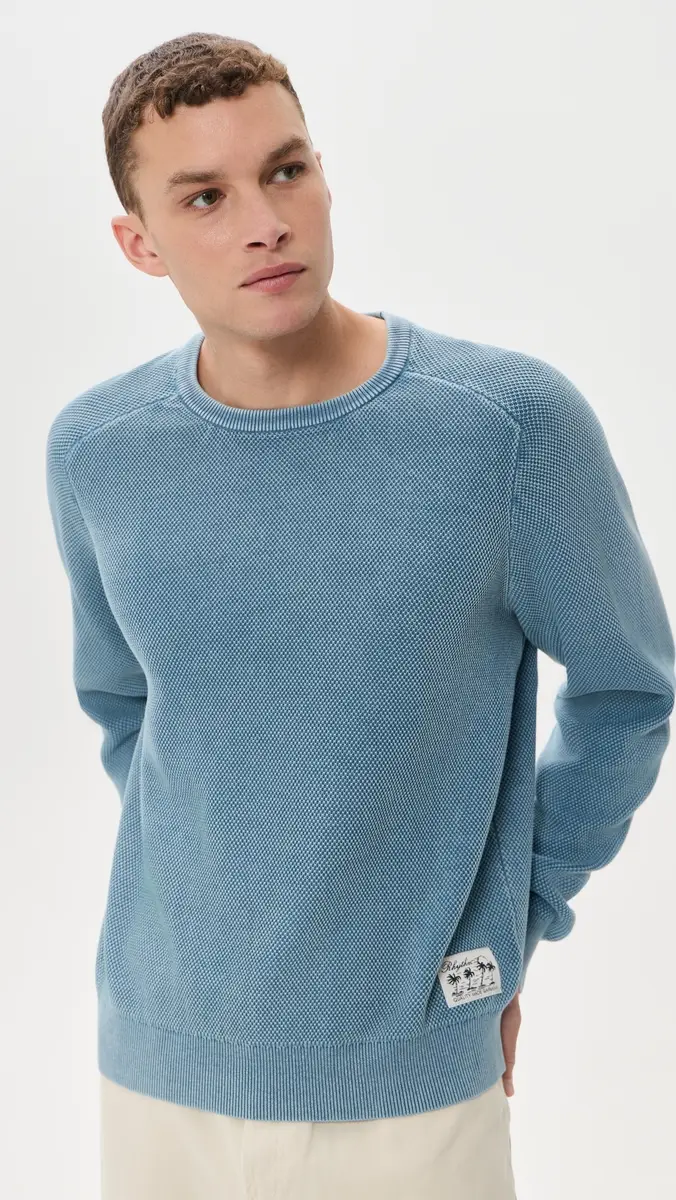 Rhythm Polu Crew Knit Sweater | Thumbnail 2 Rhythm Polu Crew Knit Sweater | Thumbnail 2